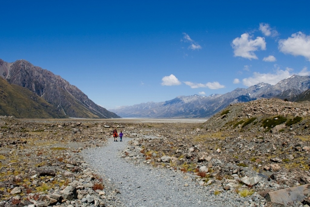 Aoraki Mt Cook mit Kindern: die besten Aktivitäten und Unterkünfte 35 Aoraki Mt. Cook mit Kindern Tasman Glacier Walk