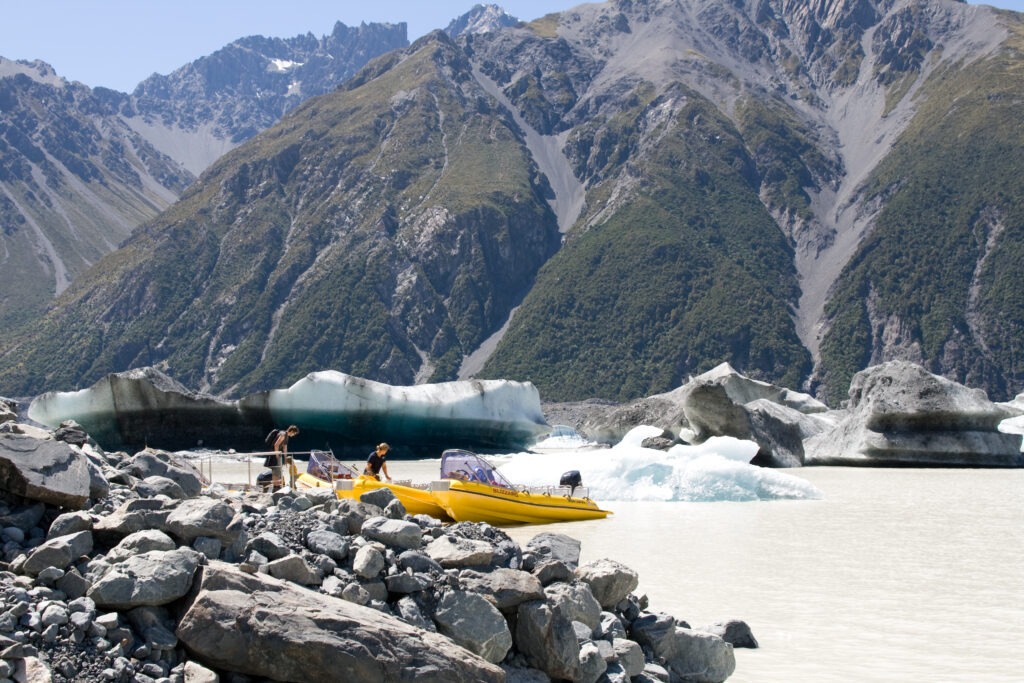 Aoraki Mt Cook mit Kindern: die besten Aktivitäten und Unterkünfte 51 Aoraki Mt. Cook mit Kindern Tasman Glacier Lake