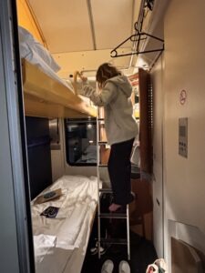 Warschau mit Kindern Nachtzug