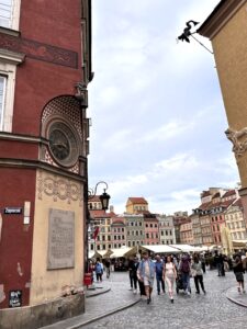 Warschau mit Kind Stare Miasto