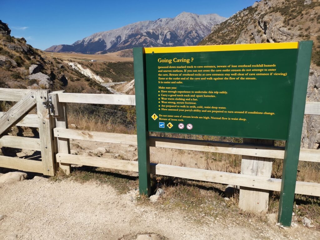 Arthur's Pass Cave Stream